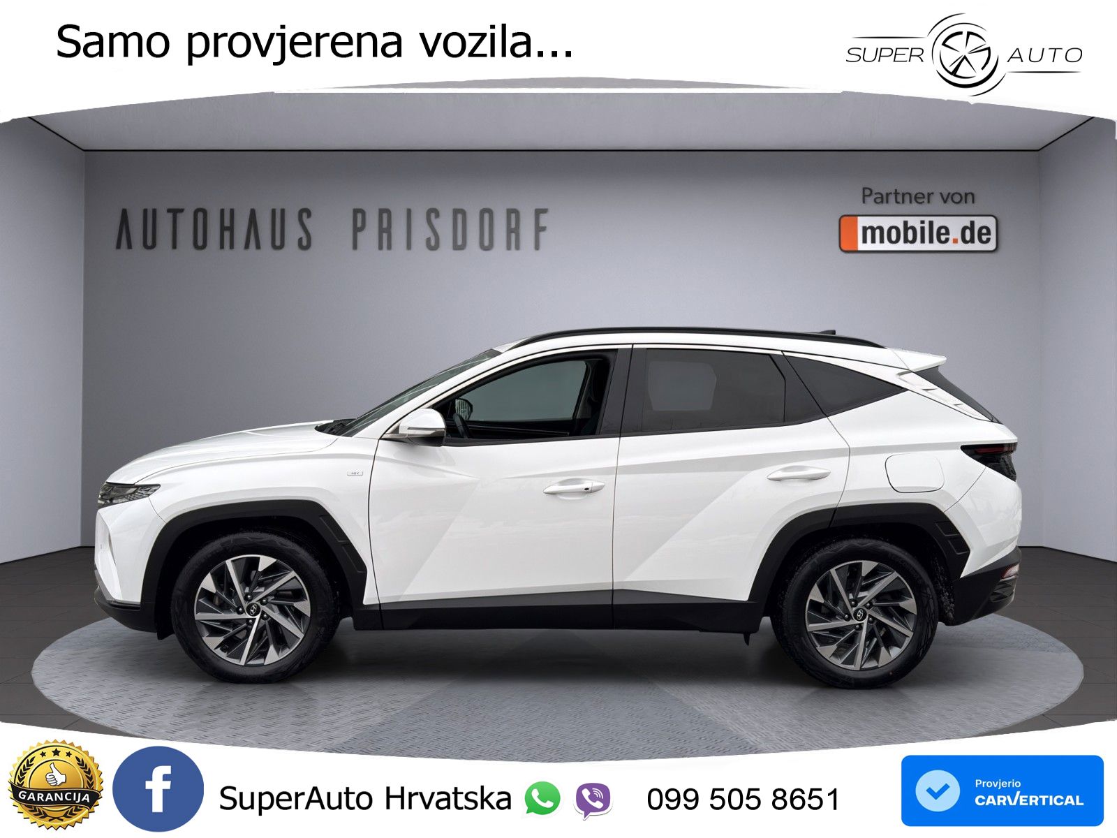 Hyundai Tucson 1.6 T-GDI 180 KS, LED+ACC+GR SJED+KAM+VIRT+PDC