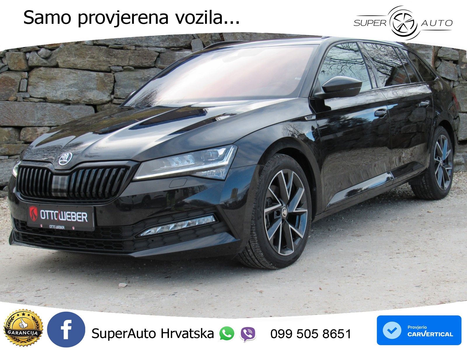 Škoda Superb Combi 2.0 TDI 4x4 Sportline 200 KS, MATRIX+ACC+4xGR SJED+KAM+PDC