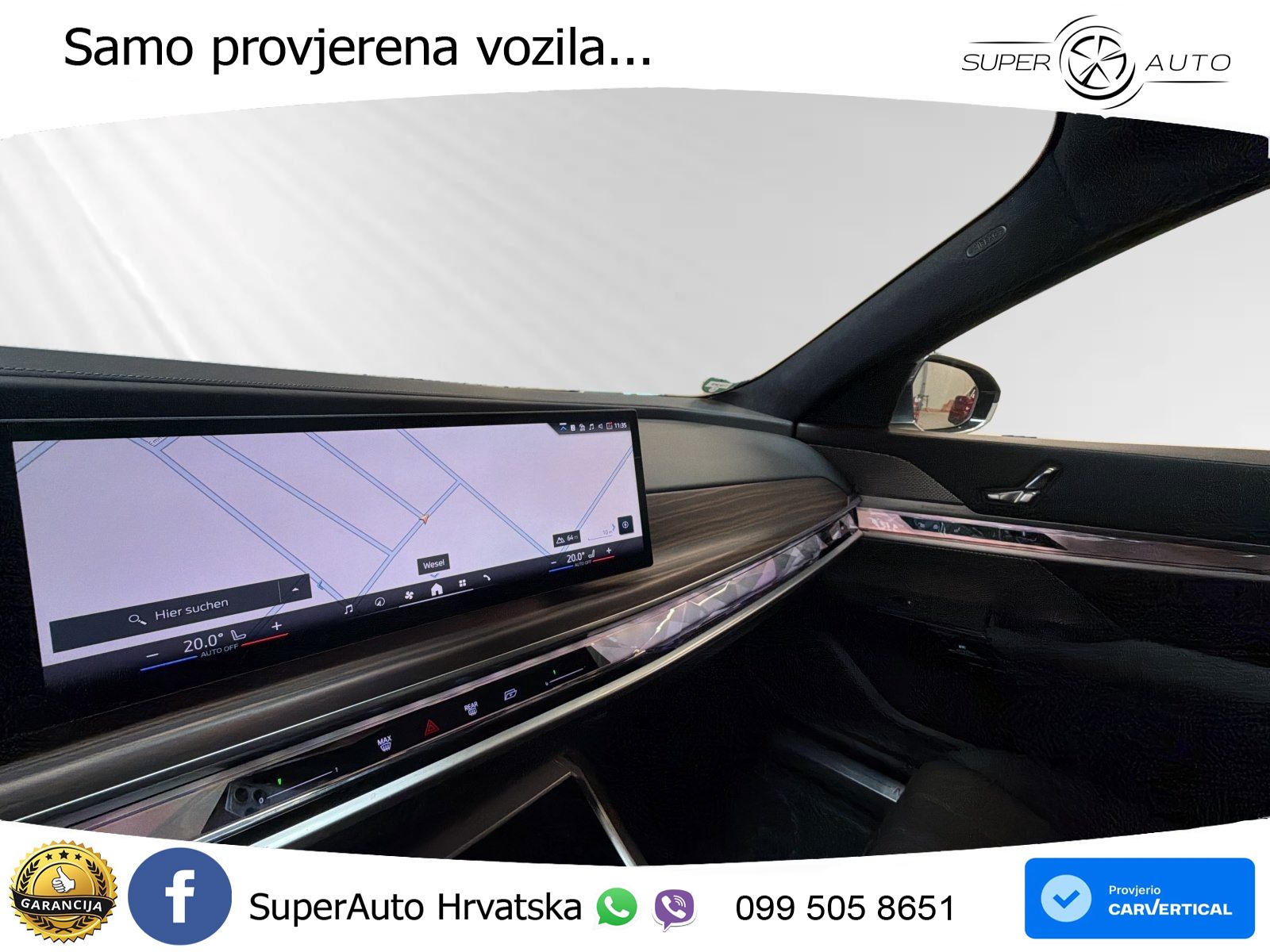 BMW 750e xDrive Steptronic 489 KS, LED+MASAŽA+ACC+4xGR SJED+360+PDC