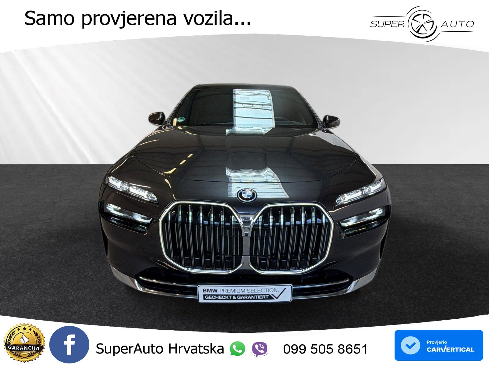 BMW 750e xDrive Steptronic 489 KS, LED+MASAŽA+ACC+4xGR SJED+360+PDC