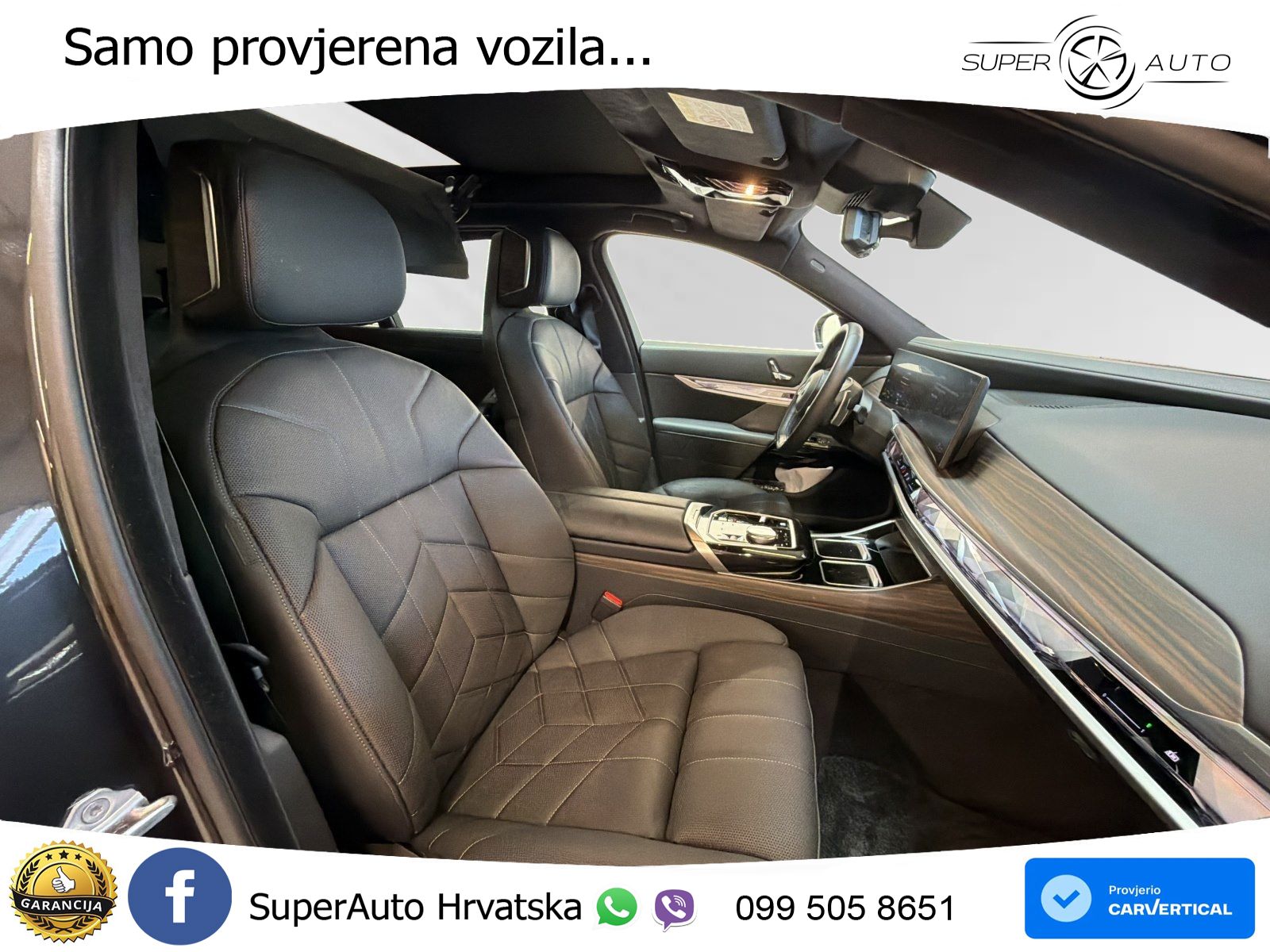BMW 750e xDrive Steptronic 489 KS, LED+MASAŽA+ACC+4xGR SJED+360+PDC