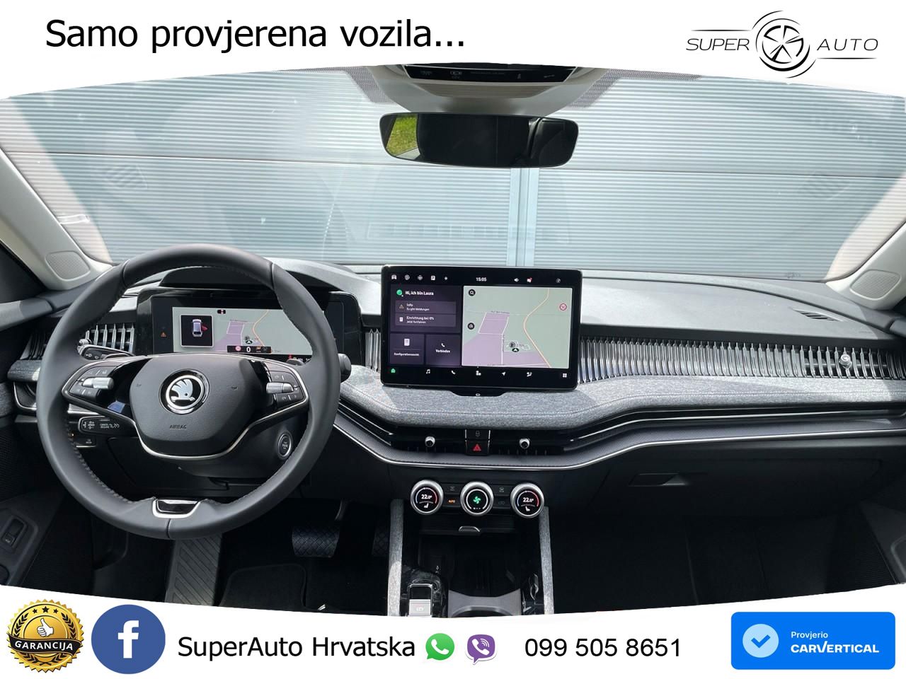 Škoda Superb Combi 2.0 TDI 4x4 Selection 193 KS, LED+ACC+4xGR SJED+MASAŽA+KAM