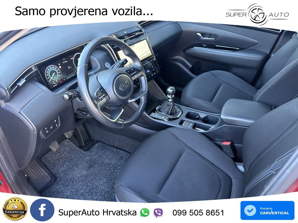 Hyundai Tucson 1.6 T-GDI Trend 150 KS, LED+VIRT+GR SJED+KAM+PDC