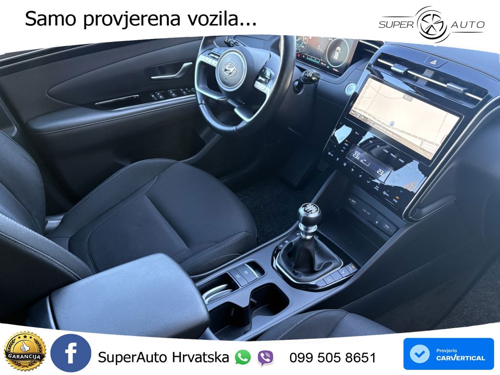 Hyundai Tucson 1.6 T-GDI Trend 150 KS, LED+VIRT+GR SJED+KAM+PDC