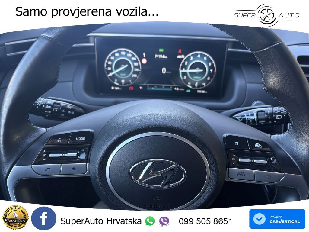 Hyundai Tucson 1.6 T-GDI Trend 150 KS, LED+VIRT+GR SJED+KAM+PDC