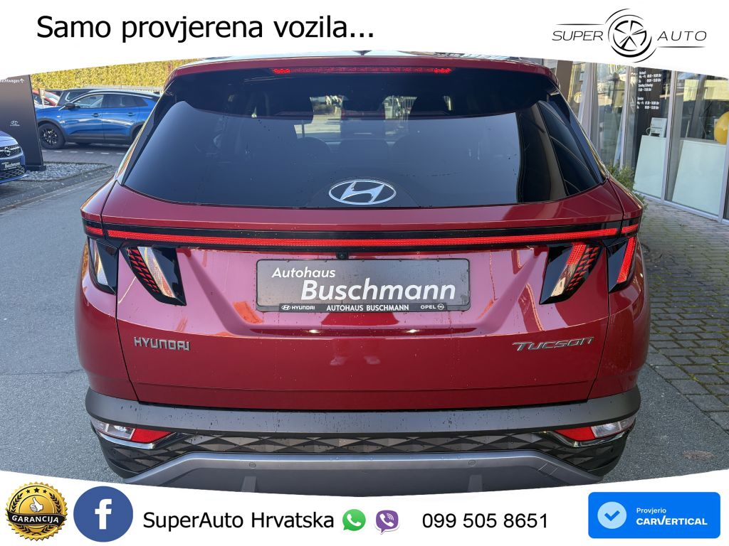Hyundai Tucson 1.6 T-GDI Trend 150 KS, LED+VIRT+GR SJED+KAM+PDC