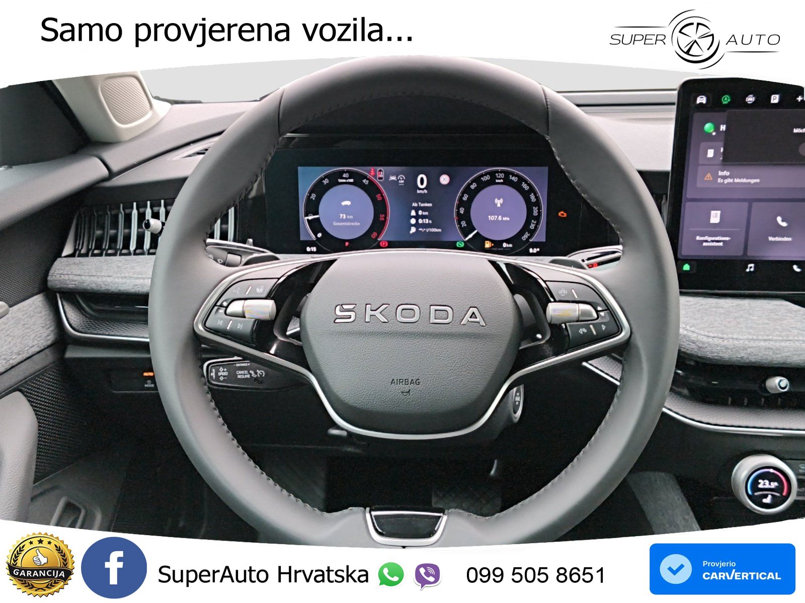 NOVO Škoda Superb Combi 2.0 TDI 4x4 Selection 193 KS, LED+ACC+4xGR SJED+KAM