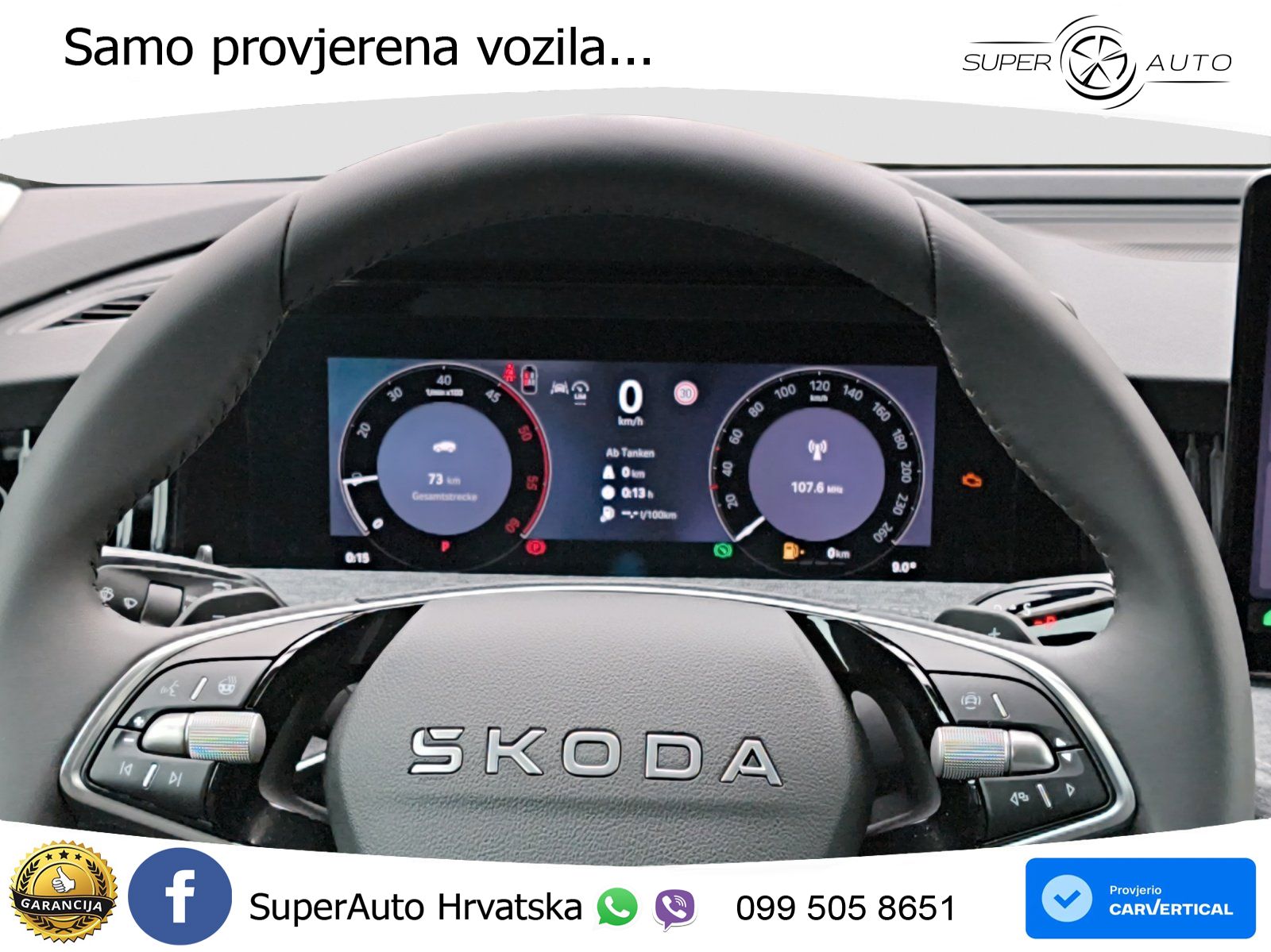 NOVO Škoda Superb Combi 2.0 TDI 4x4 Selection 193 KS, LED+ACC+4xGR SJED+KAM