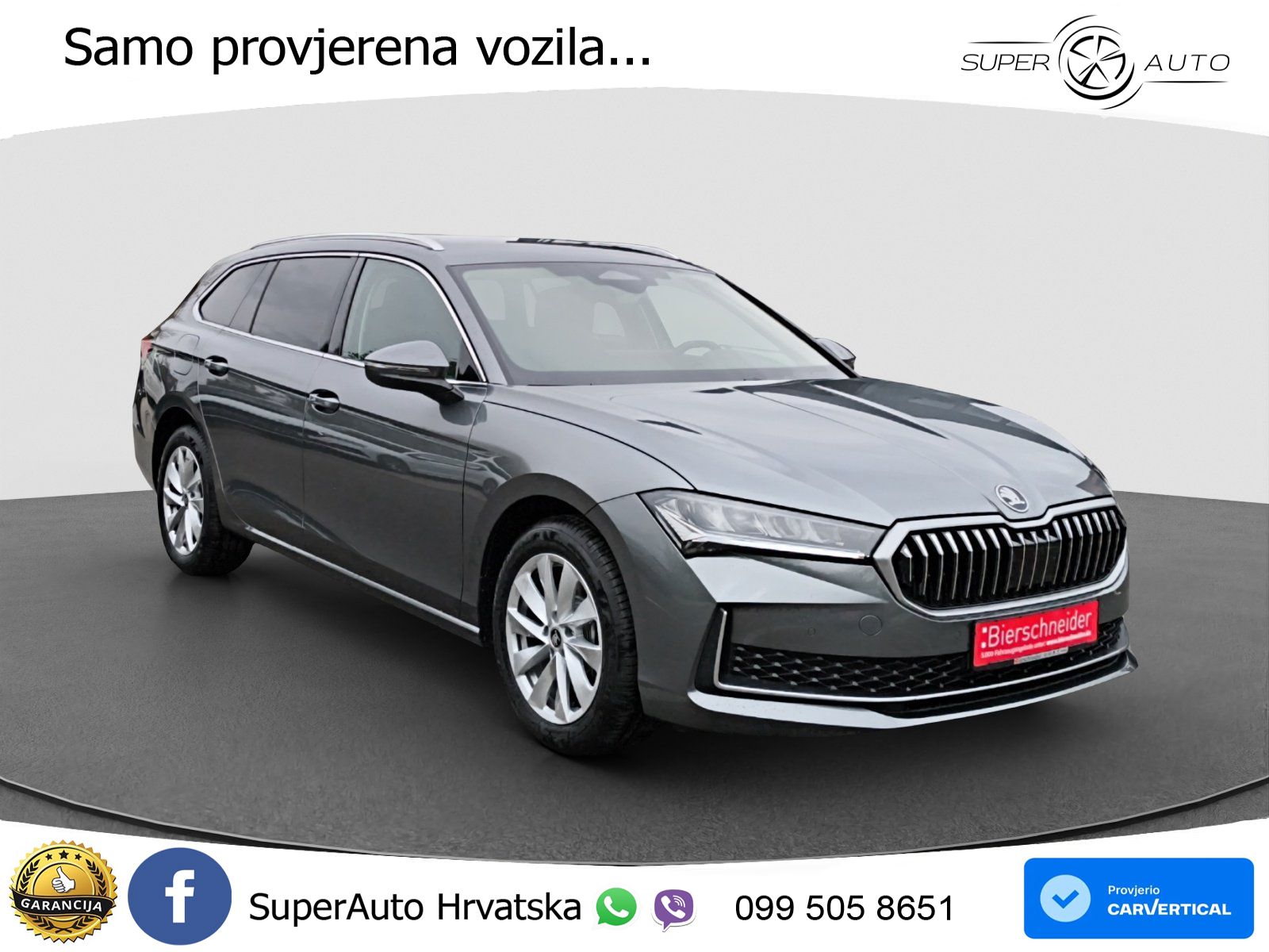 NOVO Škoda Superb Combi 2.0 TDI 4x4 Selection 193 KS, LED+ACC+4xGR SJED+KAM