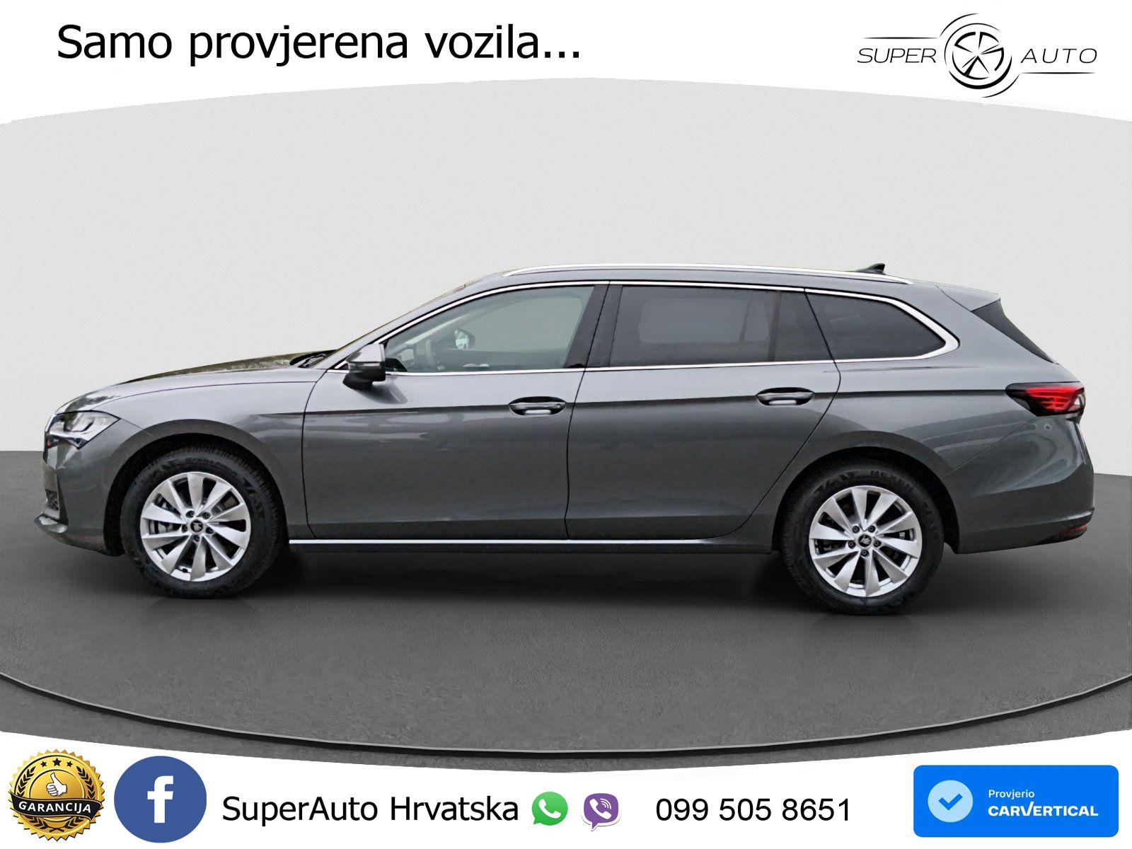 NOVO Škoda Superb Combi 2.0 TDI 4x4 Selection 193 KS, LED+ACC+4xGR SJED+KAM