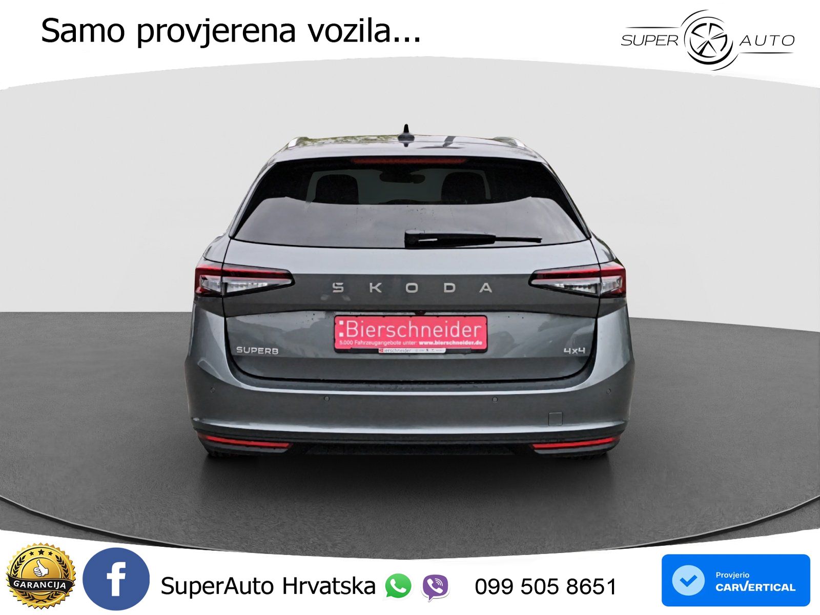 NOVO Škoda Superb Combi 2.0 TDI 4x4 Selection 193 KS, LED+ACC+4xGR SJED+KAM