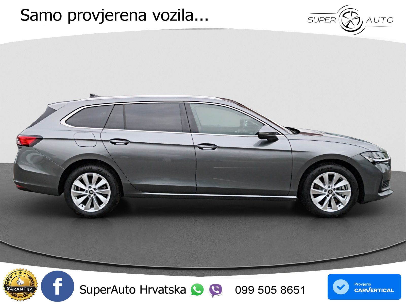 NOVO Škoda Superb Combi 2.0 TDI 4x4 Selection 193 KS, LED+ACC+4xGR SJED+KAM
