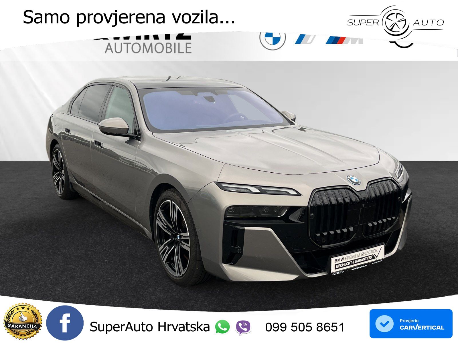 BMW 750e xDrive Steptronic M Sport 489 KS, LED+ACC+4xGR SJED+360+PDC