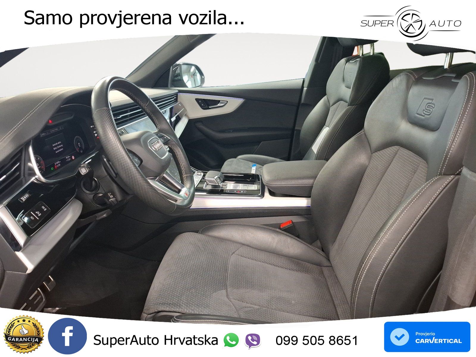 Audi Q8 50 TDI V6 quattro tiptronic S Line 286 KS, ZRAČNI+ACC+GR SJED+360+PDC