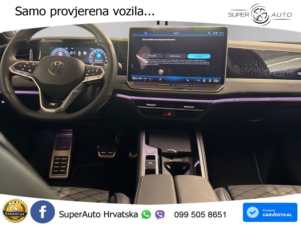 VW Passat Variant 2.0 TDI 4M DSG R line 193 KS, MATRIX+ACC+GR SJED+360+PDC