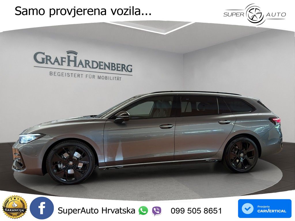 VW Passat Variant 2.0 TDI 4M DSG R line 193 KS, LED+ACC+MASAŽA+360+PDC