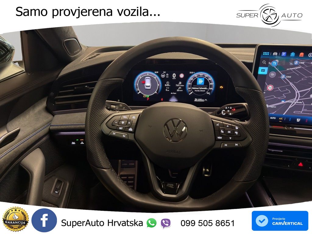 VW Passat Variant 2.0 TDI 4M DSG R line 193 KS, LED+ACC+MASAŽA+360+PDC
