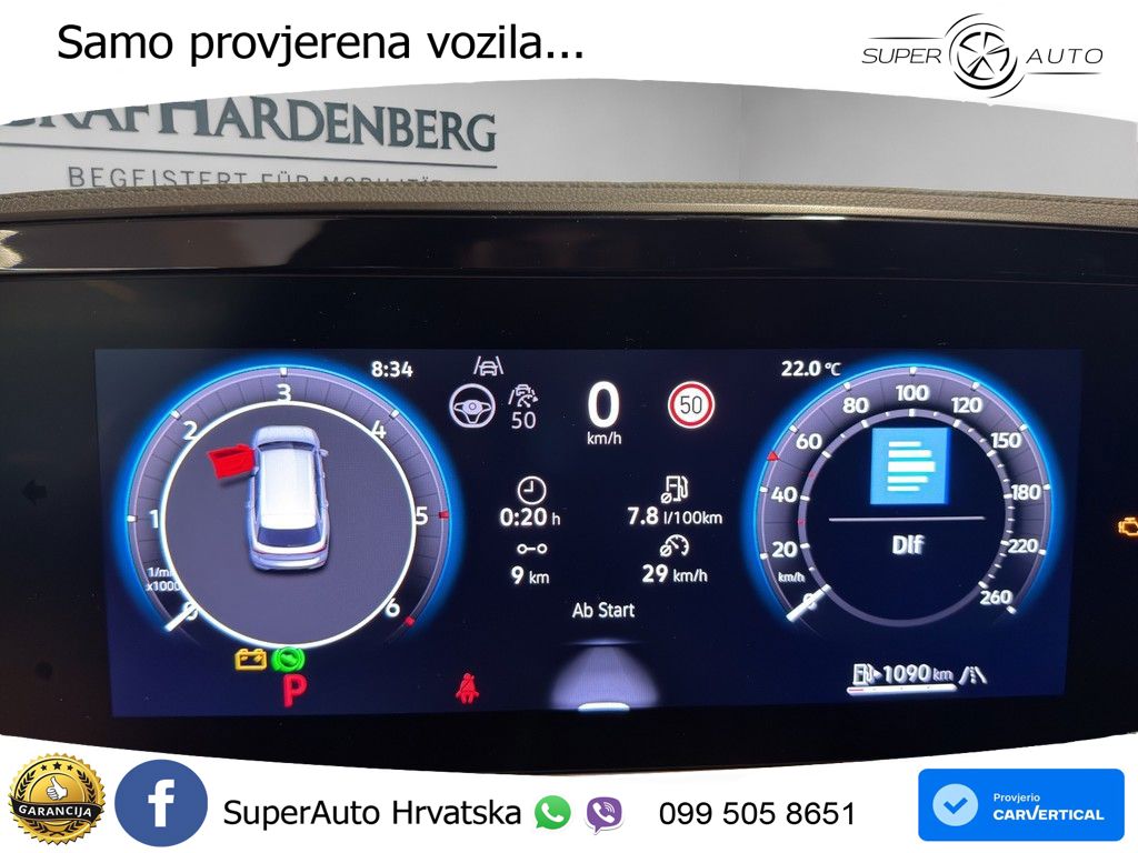 VW Passat Variant 2.0 TDI 4M DSG R line 193 KS, LED+ACC+MASAŽA+360+PDC