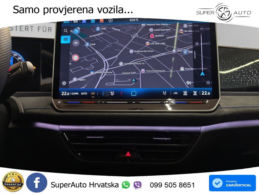 VW Passat Variant 2.0 TDI 4M DSG R line 193 KS, LED+ACC+MASAŽA+360+PDC