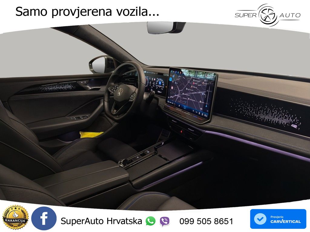 VW Passat Variant 2.0 TDI 4M DSG R line 193 KS, LED+ACC+MASAŽA+360+PDC