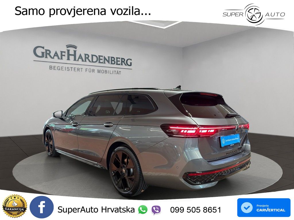 VW Passat Variant 2.0 TDI 4M DSG R line 193 KS, LED+ACC+MASAŽA+360+PDC