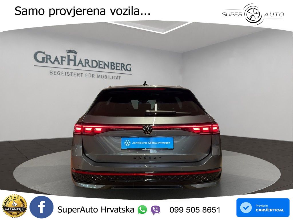 VW Passat Variant 2.0 TDI 4M DSG R line 193 KS, LED+ACC+MASAŽA+360+PDC