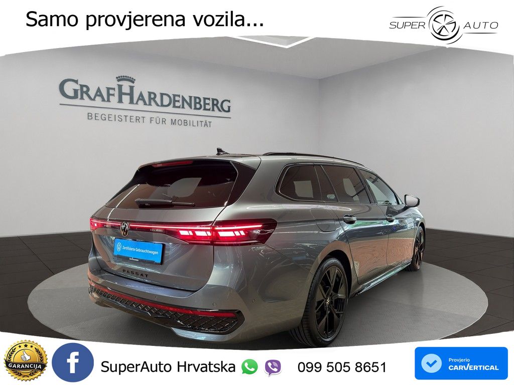 VW Passat Variant 2.0 TDI 4M DSG R line 193 KS, LED+ACC+MASAŽA+360+PDC