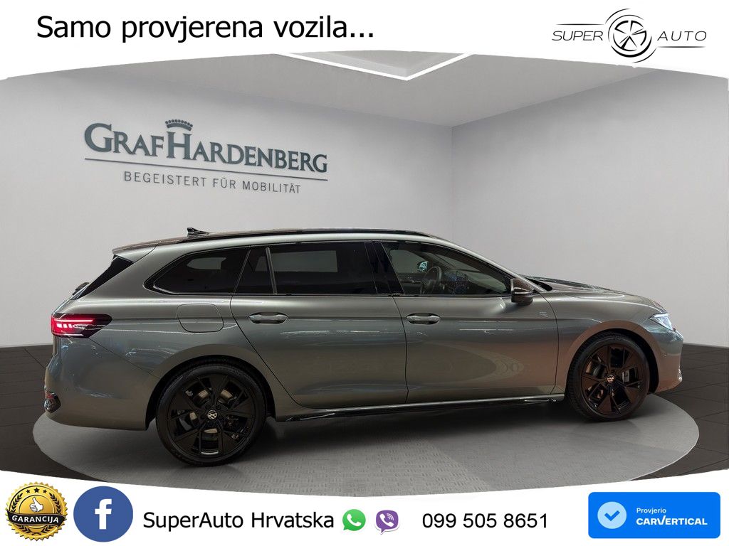 VW Passat Variant 2.0 TDI 4M DSG R line 193 KS, LED+ACC+MASAŽA+360+PDC