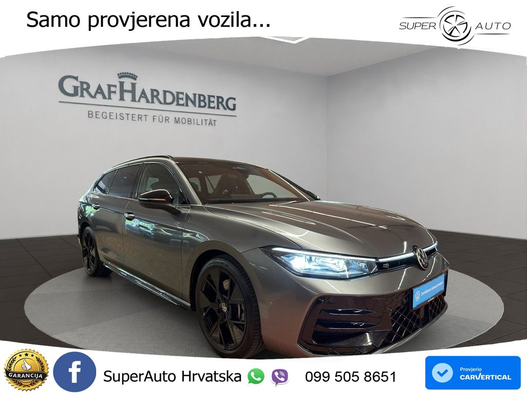 VW Passat Variant 2.0 TDI 4M DSG R line 193 KS, LED+ACC+MASAŽA+360+PDC
