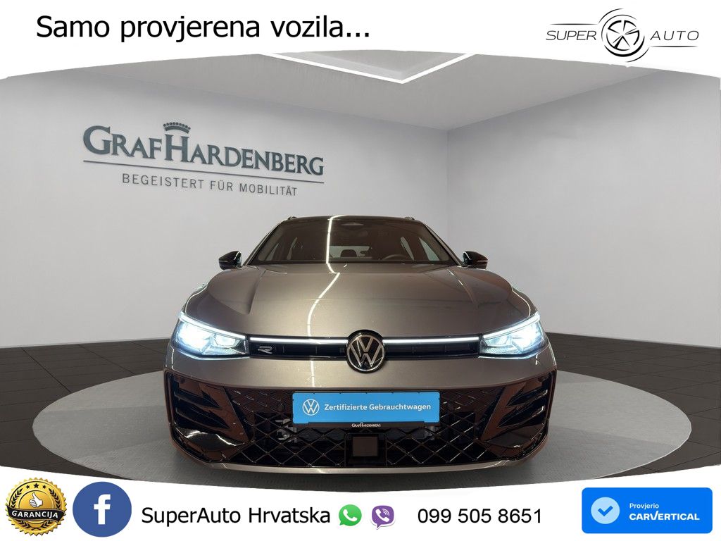 VW Passat Variant 2.0 TDI 4M DSG R line 193 KS, LED+ACC+MASAŽA+360+PDC