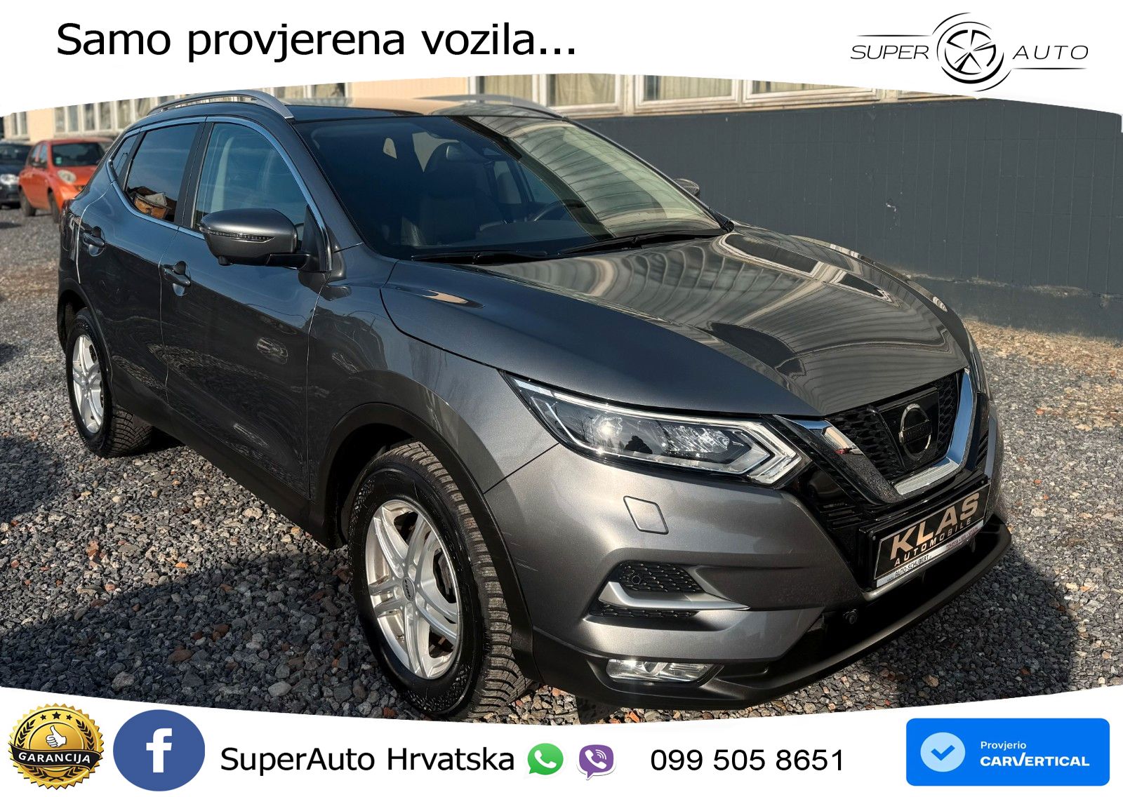 Nissan Qashqai 1.2 DIG-T Tekna 115 KS, LED+TEM+GR SJED+PANO+KAM