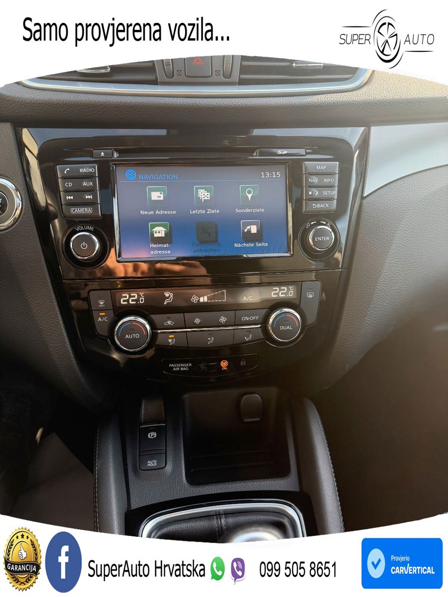 Nissan Qashqai 1.2 DIG-T Tekna 115 KS, LED+TEM+GR SJED+PANO+KAM