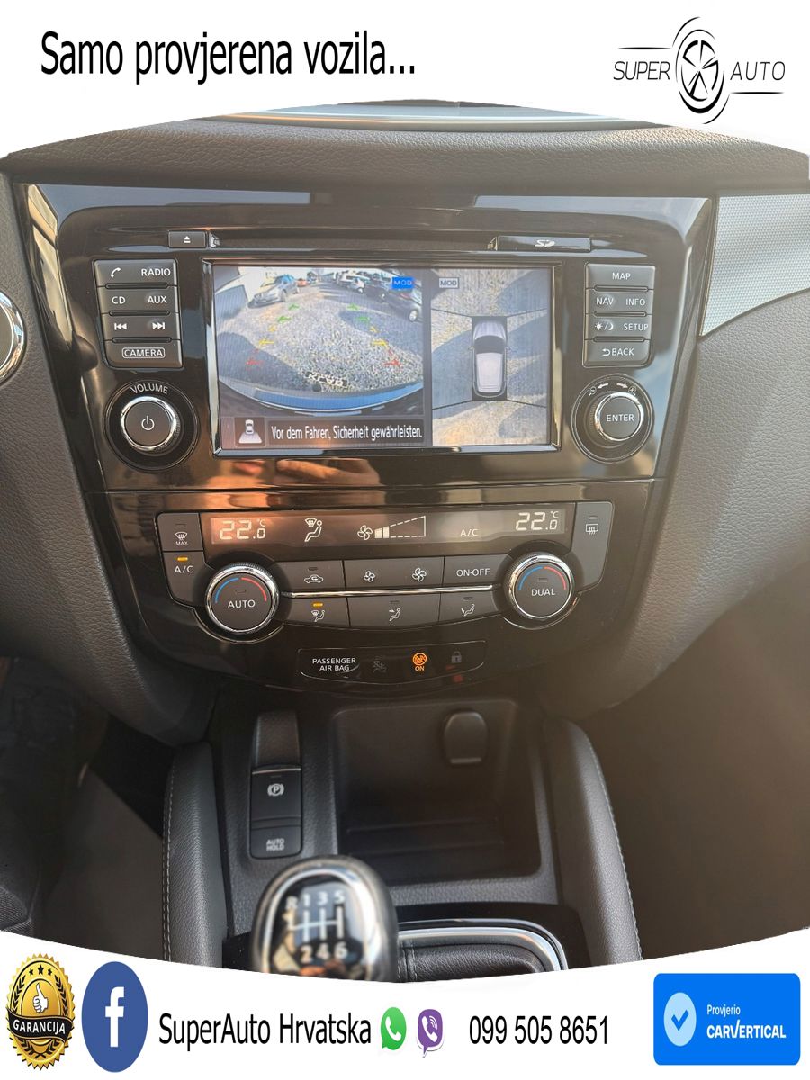 Nissan Qashqai 1.2 DIG-T Tekna 115 KS, LED+TEM+GR SJED+PANO+KAM