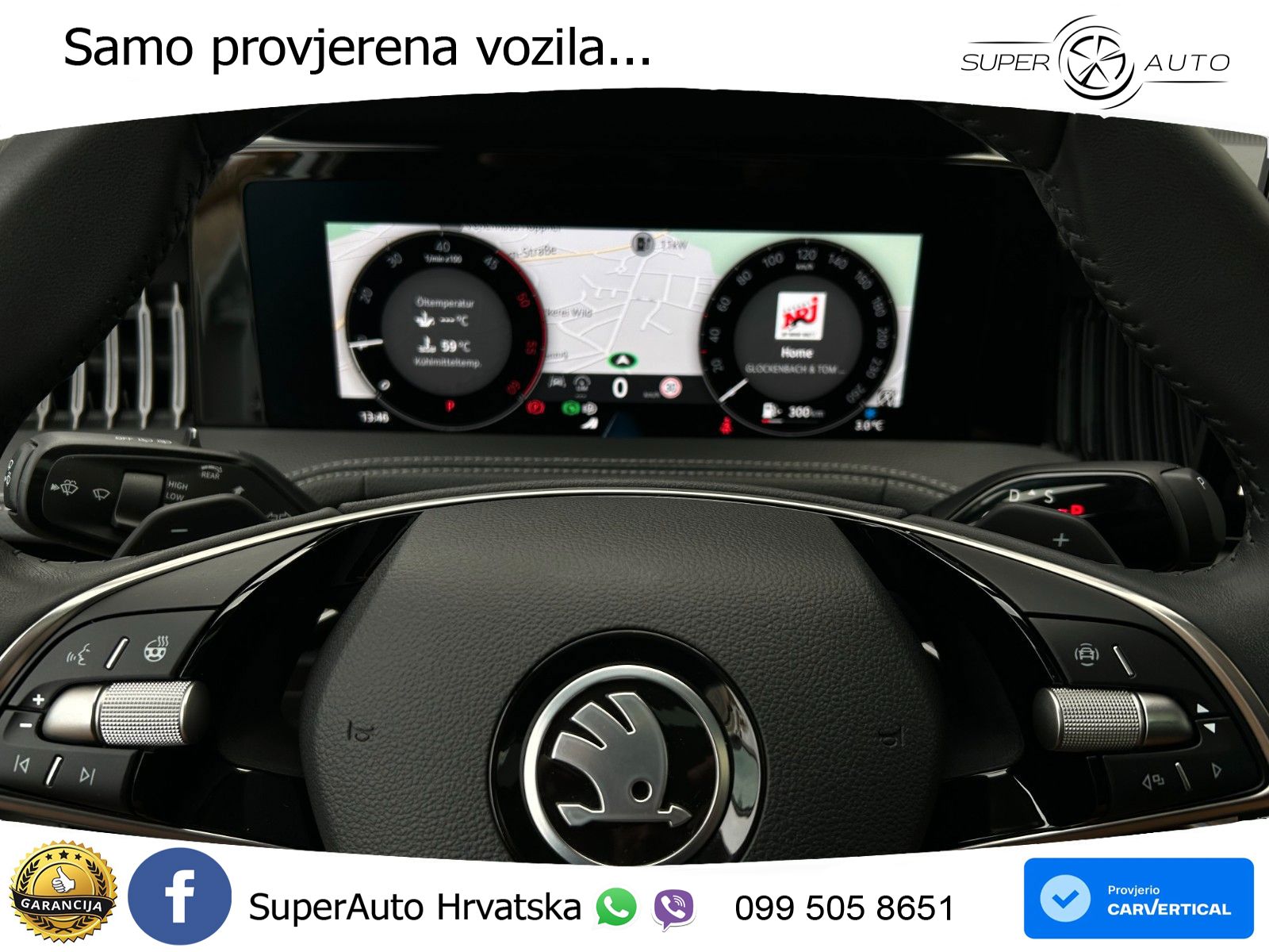 Škoda Superb Combi 2.0 TDI 4x4 L&K 193 KS, MATRIX+ACC+4xGR SJED+MASAŽA+360