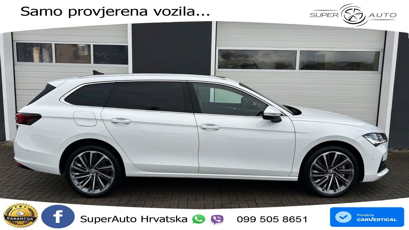 Škoda Superb Combi 2.0 TDI 4x4 L&K 193 KS, MATRIX+ACC+4xGR SJED+MASAŽA+360