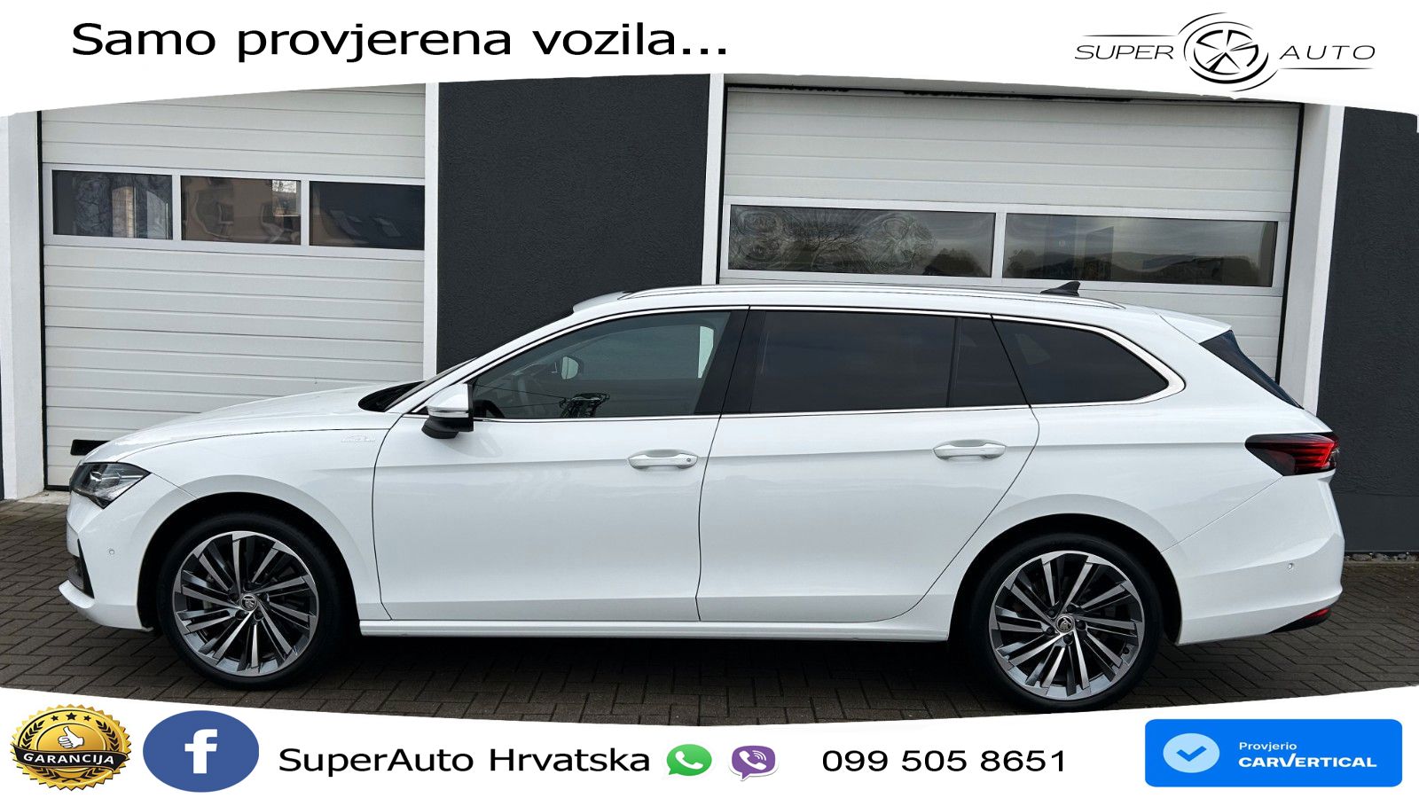 Škoda Superb Combi 2.0 TDI 4x4 L&K 193 KS, MATRIX+ACC+4xGR SJED+MASAŽA+360