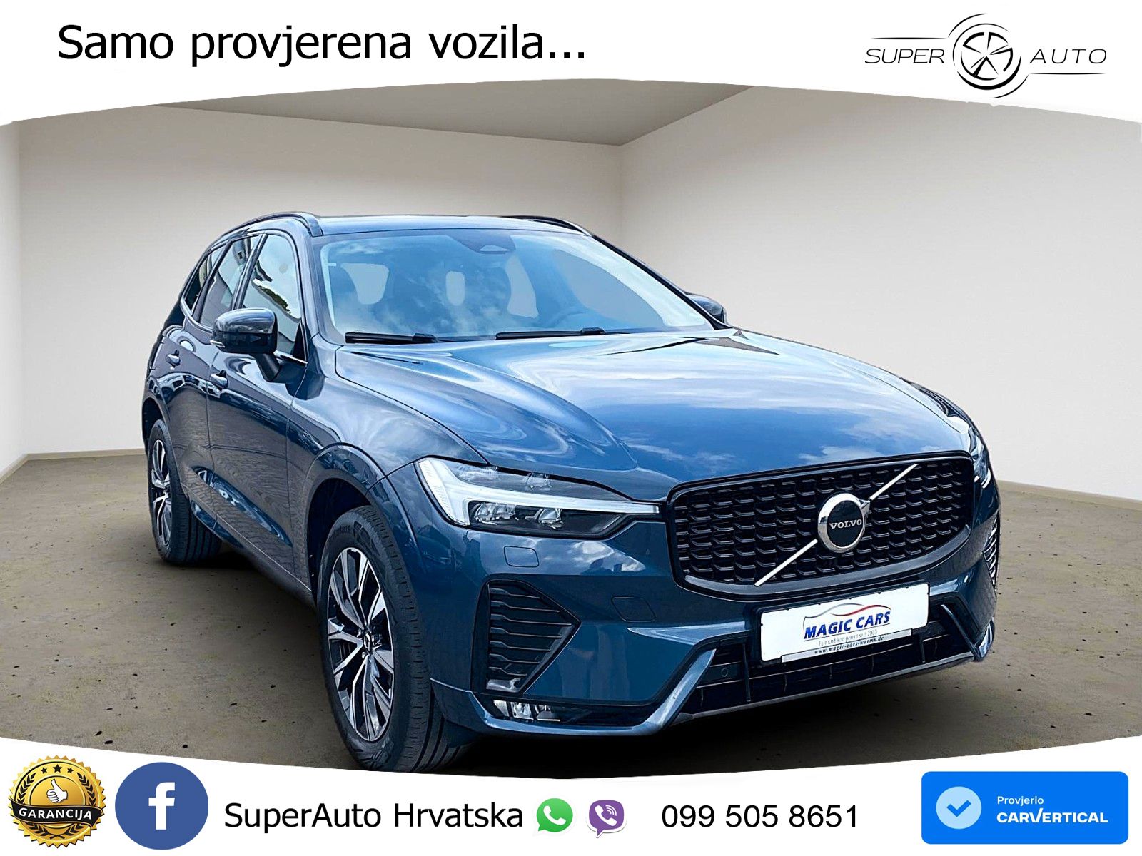 Volvo XC60 2.0d B4 AWD Aut. Plus Dark 197 KS, ACC+KAM+4xGR SJED+VIRT+NAVI+ASIST