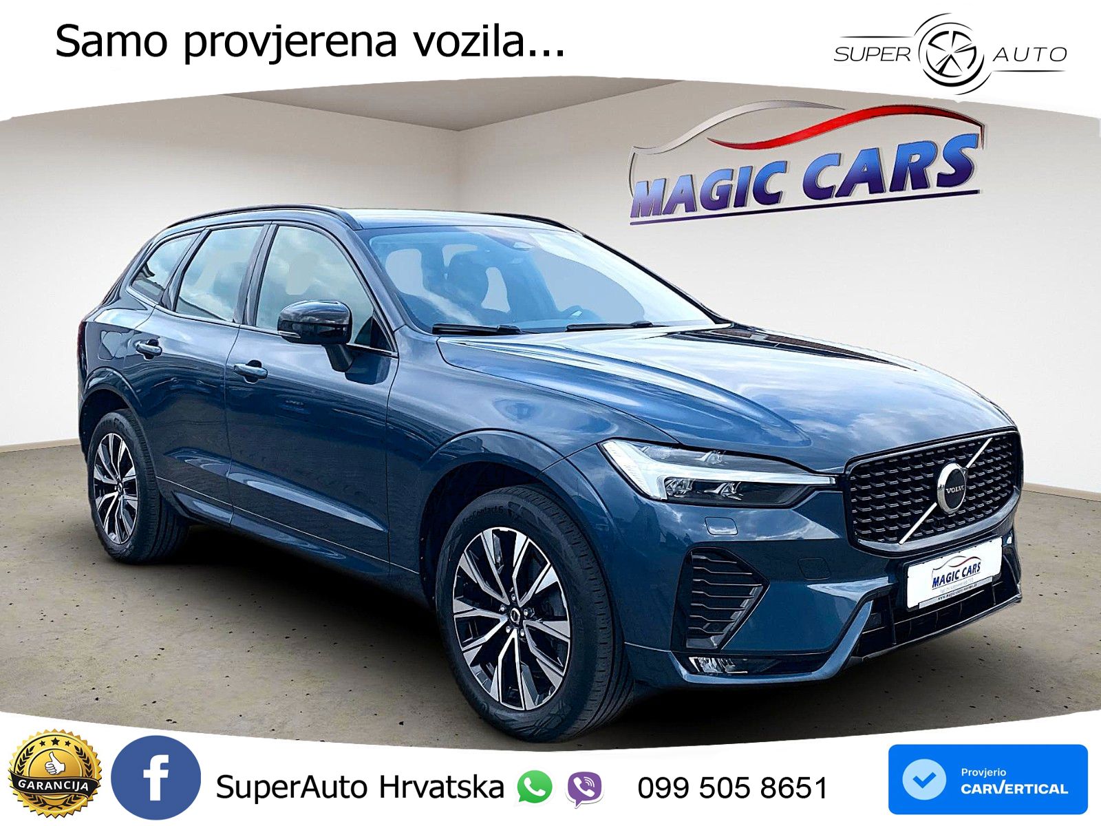 Volvo XC60 2.0d B4 AWD Aut. Plus Dark 197 KS, ACC+KAM+4xGR SJED+VIRT+NAVI+ASIST