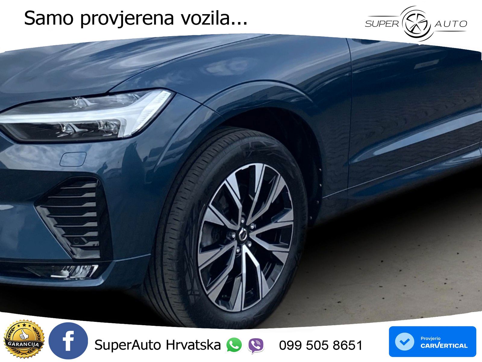 Volvo XC60 2.0d B4 AWD Aut. Plus Dark 197 KS, ACC+KAM+4xGR SJED+VIRT+NAVI+ASIST