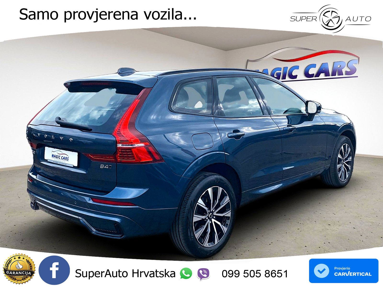 Volvo XC60 2.0d B4 AWD Aut. Plus Dark 197 KS, ACC+KAM+4xGR SJED+VIRT+NAVI+ASIST
