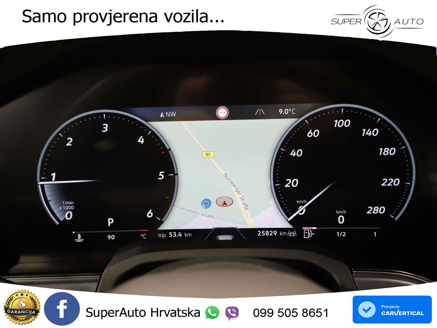 VW Touareg 3.0 TDI V6 4M Aut. R line 231 KS, ZRAČNI+MATRIX+ACC+GR SJED+KAM+PDC