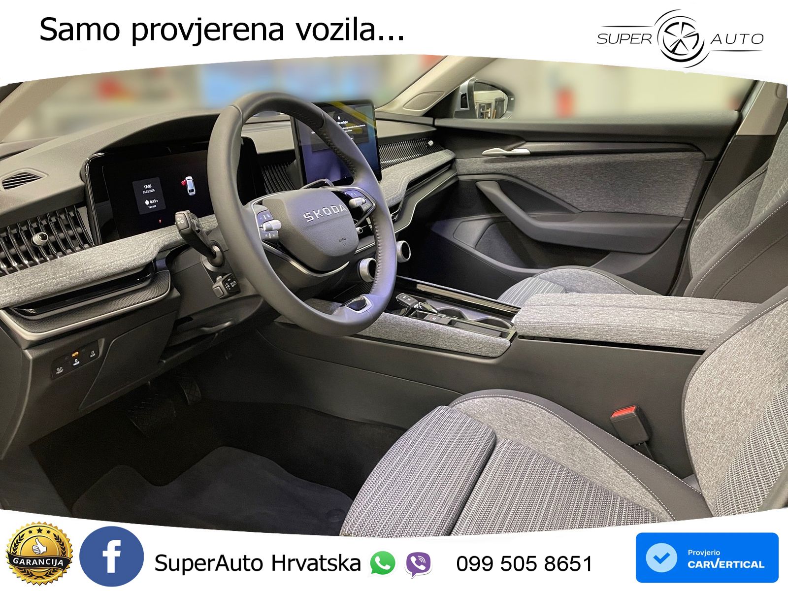 Škoda Superb Combi 2.0 TDI 4x4 Selection 193 KS, MATRIX+ACC+4xGR SJED+MASAŽA+KAM