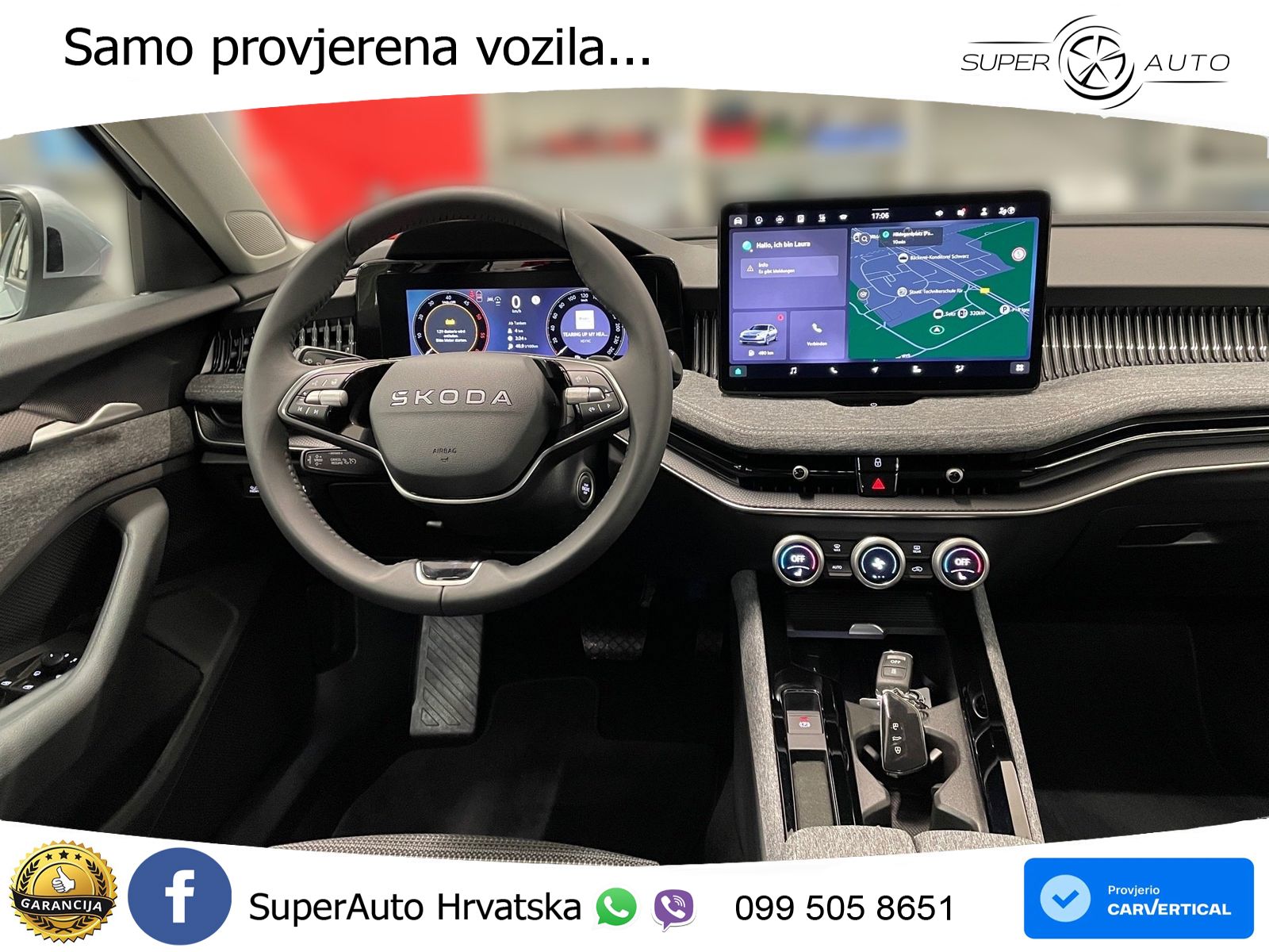 Škoda Superb Combi 2.0 TDI 4x4 Selection 193 KS, MATRIX+ACC+4xGR SJED+MASAŽA+KAM