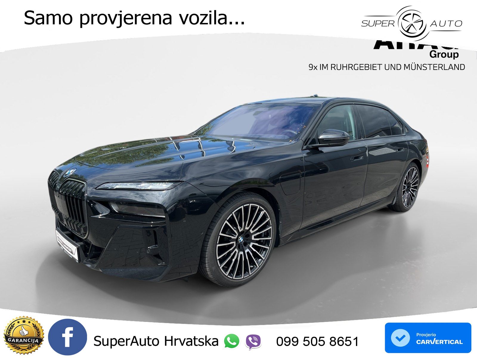 BMW 750e xDrive Steptronic M Sport Pro 489 KS, LED+ACC+4xGR SJED+360+PDC