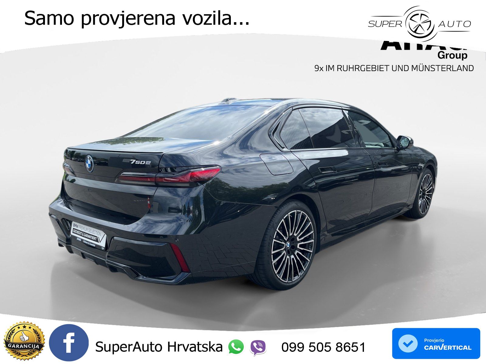 BMW 750e xDrive Steptronic M Sport Pro 489 KS, LED+ACC+4xGR SJED+360+PDC