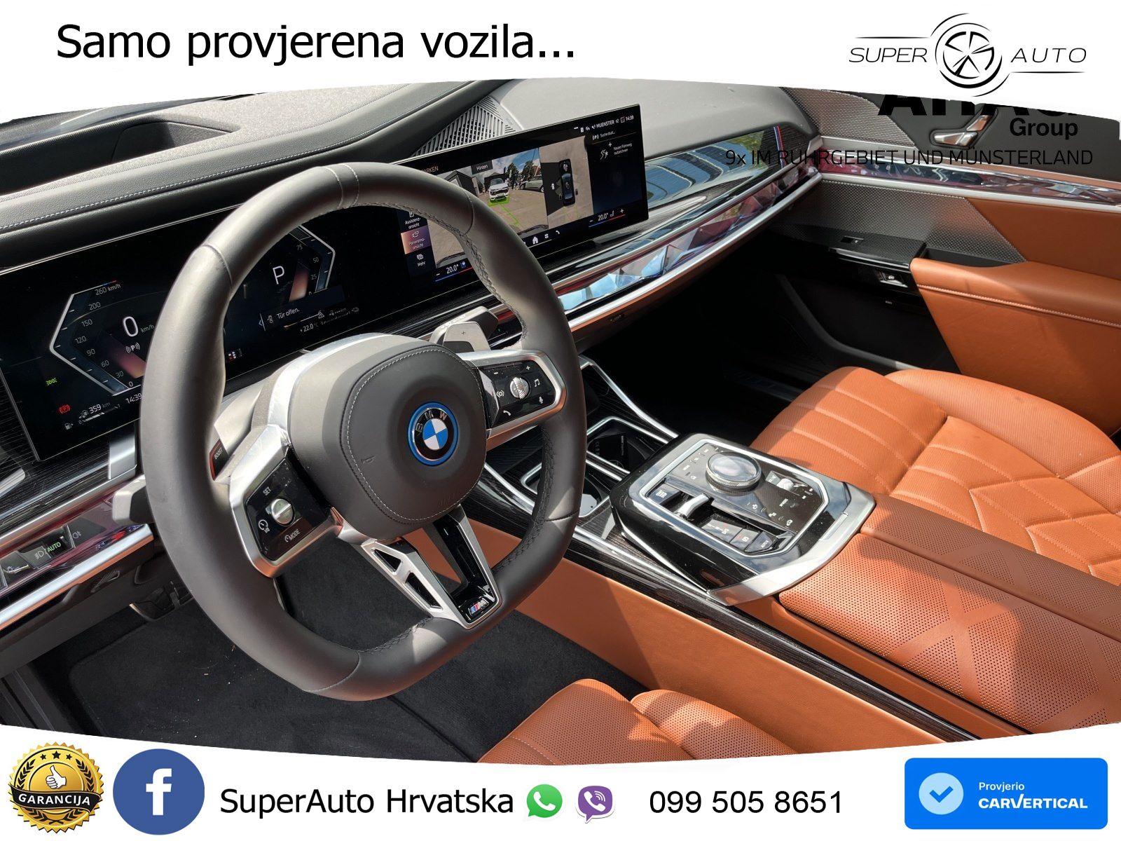 BMW 750e xDrive Steptronic M Sport Pro 489 KS, LED+ACC+4xGR SJED+360+PDC