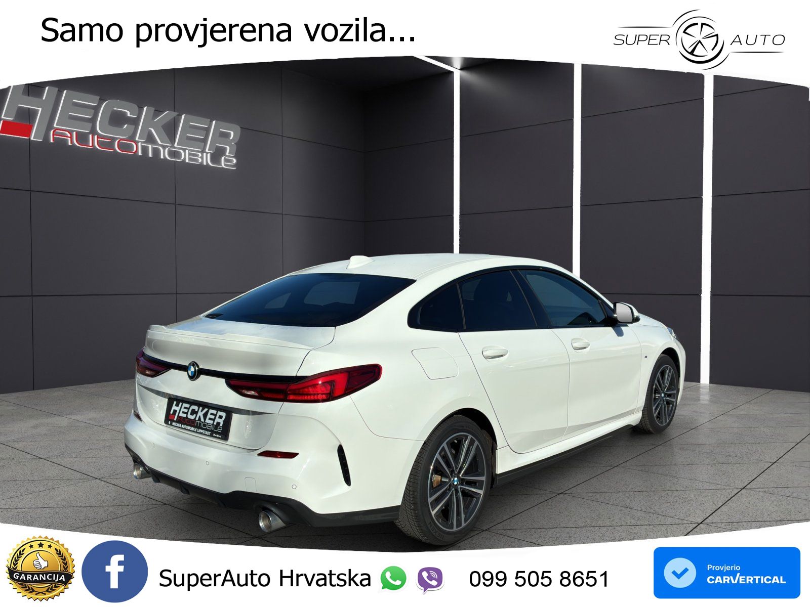 BMW 218d GC M Sport 150 KS, LED+TEM+GR SJED+PDC