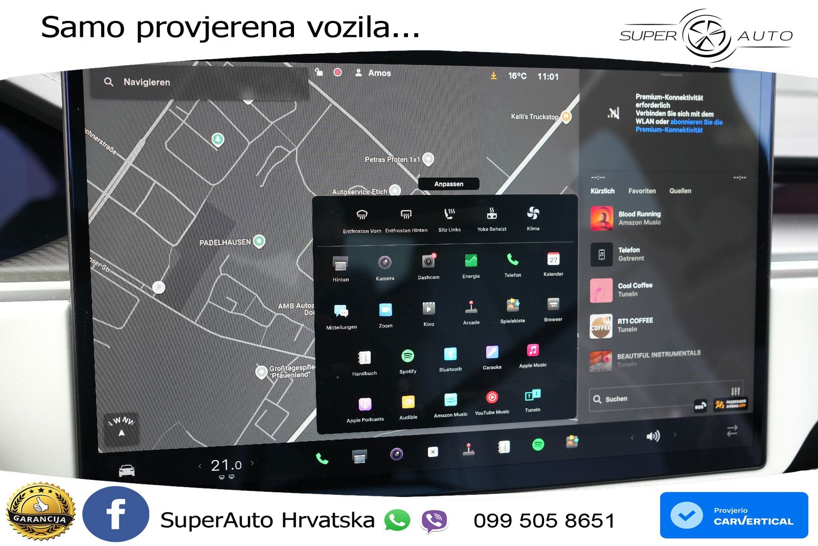 Tesla Model X AWD Plaid 1020 KS, PANO+ZRAČ+360+GR SJED+ACC+KEY+VIRT+LANE