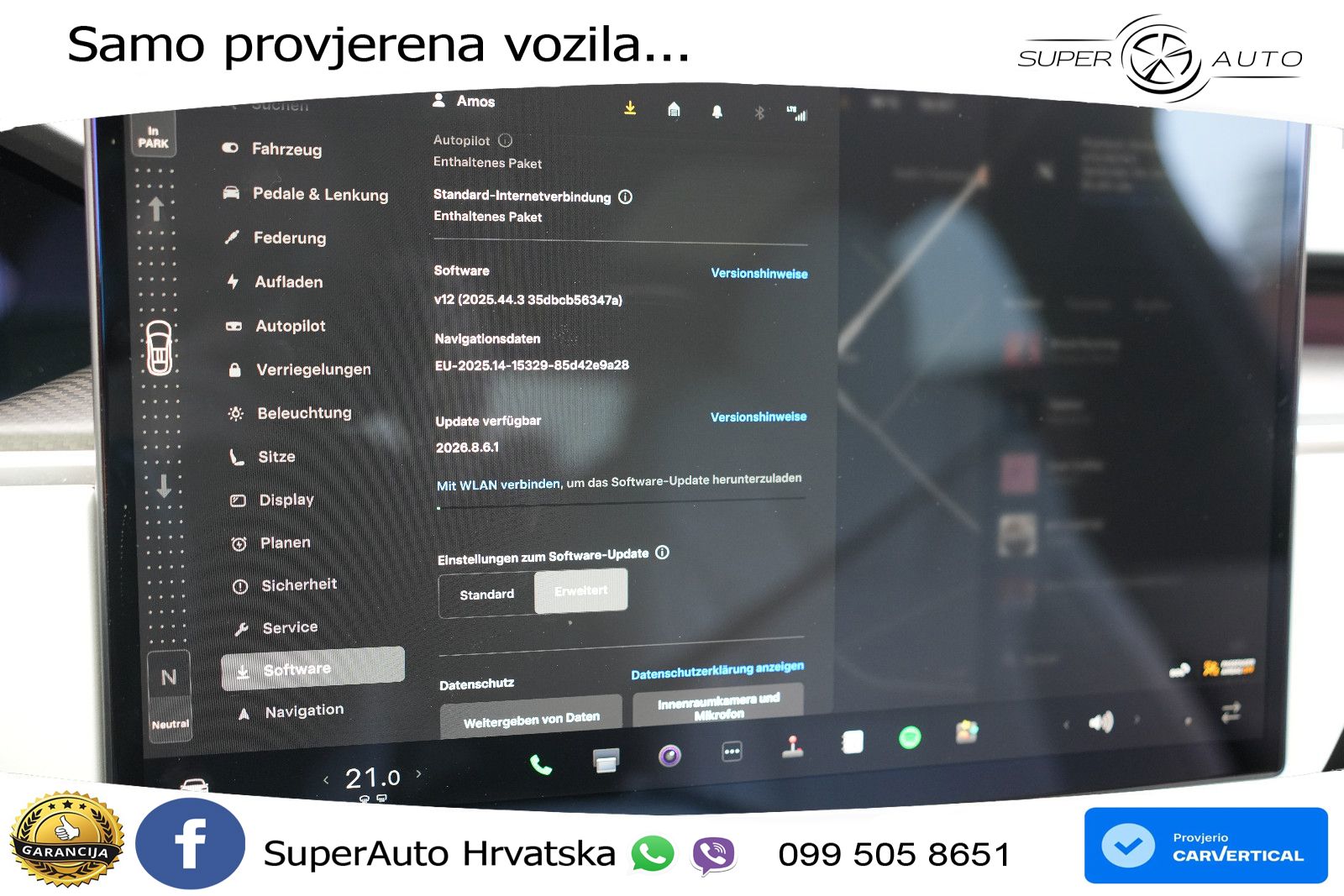 Tesla Model X AWD Plaid 1020 KS, PANO+ZRAČ+360+GR SJED+ACC+KEY+VIRT+LANE