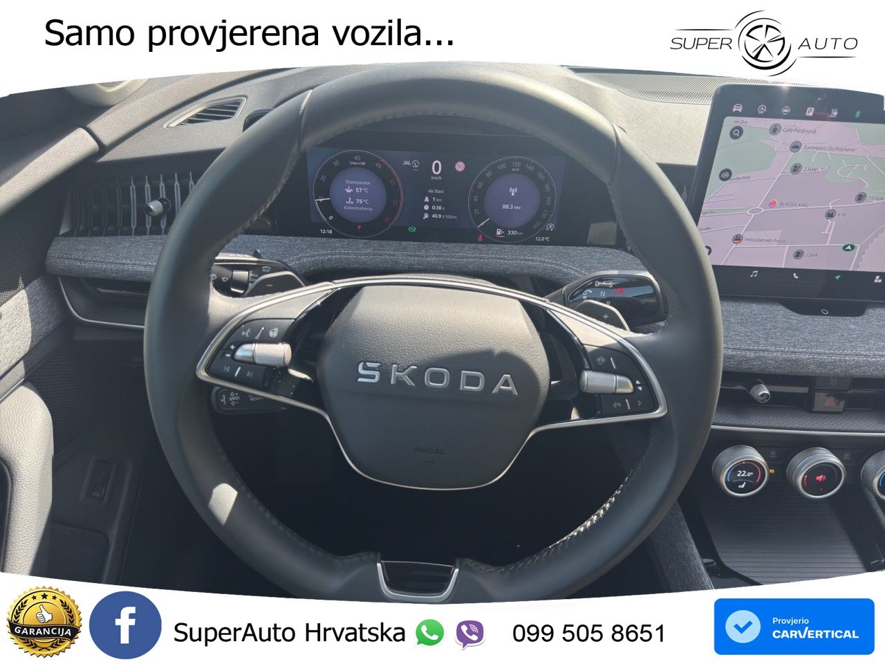 Škoda Superb Combi 2.0 TDI 4x4 Selection 193 KS, MATRIX+ACC+GR SJED+MASAŽA+KAM+